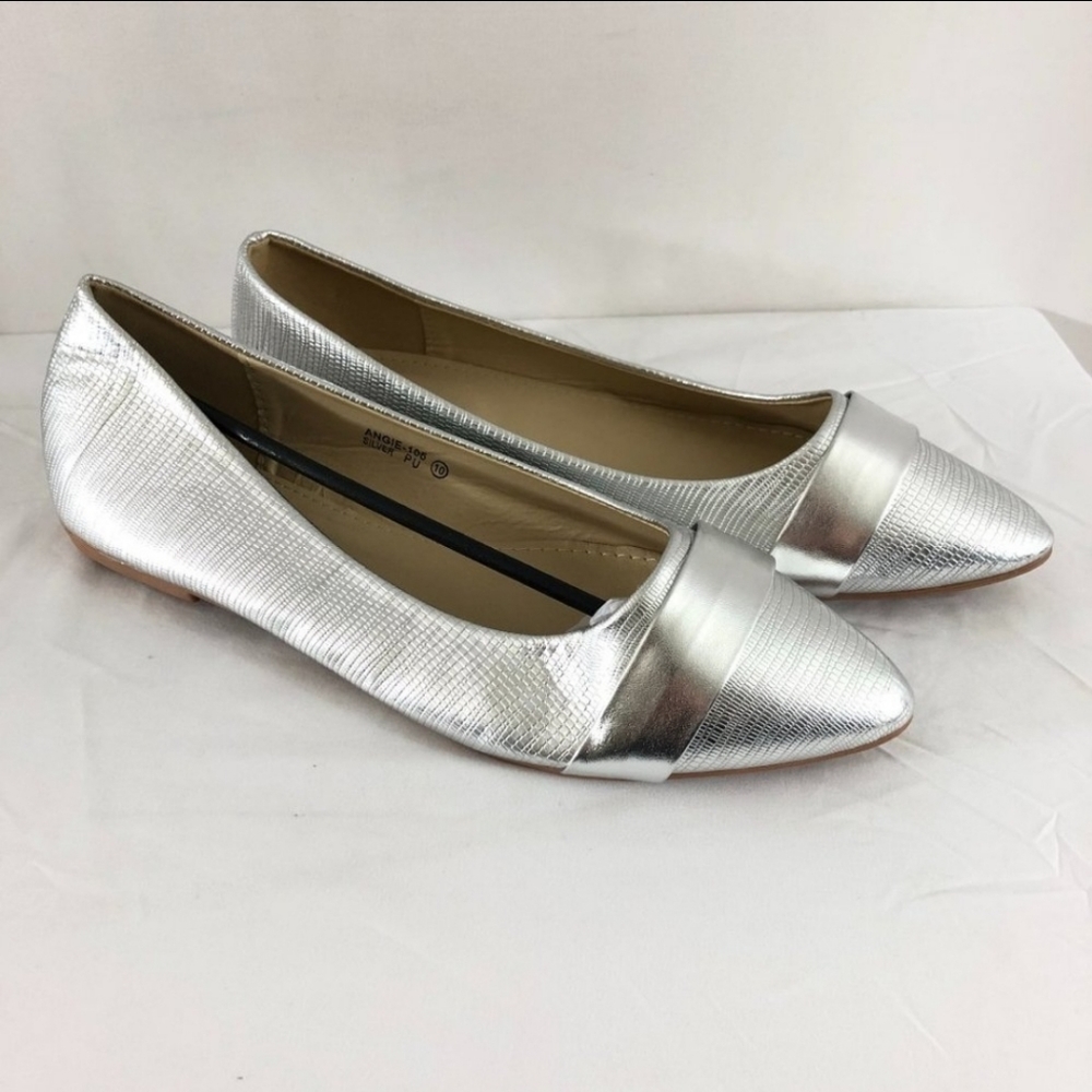 Bella Marie Womens Loafers Flats Slip On 10